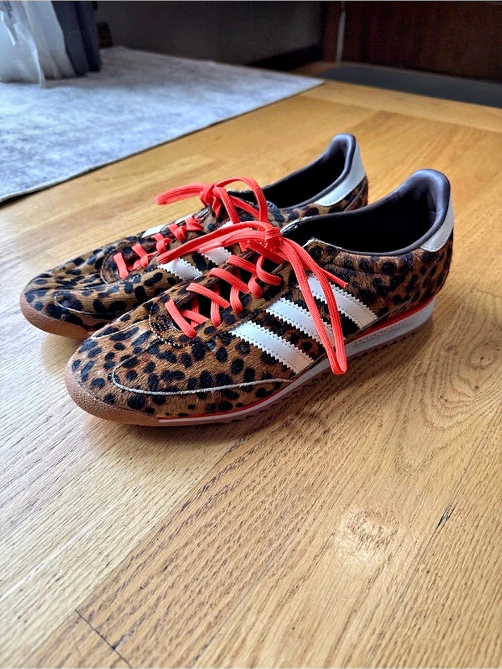 adidas Samba OG Leopard Print Sneakers US 9.5
